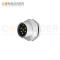 7/8 circular connector male panel - type front - panel installation, 3 - 6 cores wire - welding type, 7/8 - 16UNF