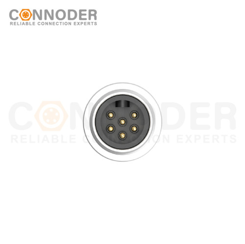 7/8 circular connector male panel - type front - panel installation, 3 - 6 cores wire - welding type, 7/8 - 16UNF