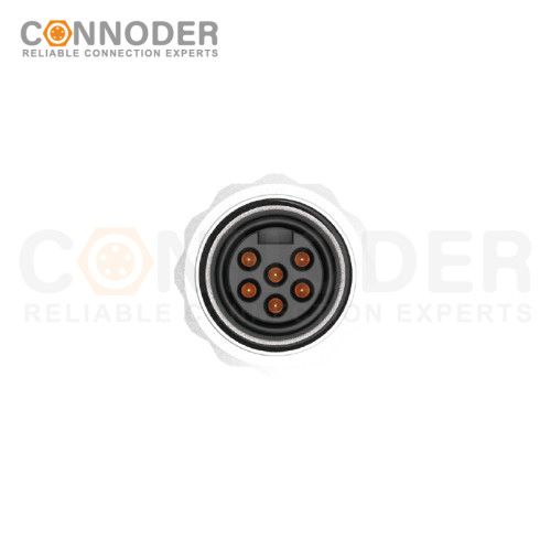 7/8 circular connector female panel - type, front - panel installation, 3 - 6 cores, wire - welding style, 7/8 - 16UNF