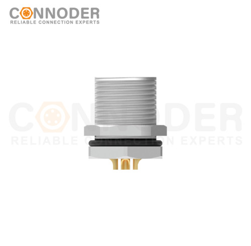 7/8 circular connector male panel - type, rear - panel installation, 3 - 6 cores, wire - welding style, 7/8 - 16UNF
