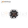 7/8 circular connector female, panel - mount, rear - panel installation, 3 - 6 cores, wire - welding type, 7/8 - 16UNF