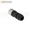 7/8 circular connector female, straight type, plastic - assembled, 3 - 6 cores, screw - type, 7/8 - 16UNF