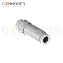 7/8 circular connector male, straight type, metal - assembled, with 3 - 6 cores, screw - type, 7/8 - 16UNF