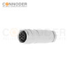 7/8 circular connector female, straight type, metal - assembled, 3 - 6 cores, screw - type, 7/8 - 16UNF
