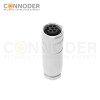 7/8 circular connector female, straight type, metal - assembled, 3 - 6 cores, screw - type, 7/8 - 16UNF