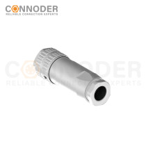7/8 circular connector female, straight type, metal - assembled, 3 - 6 cores, screw - type, 7/8 - 16UNF