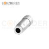 7/8 circular connector female, straight type, metal - assembled, 3 - 6 cores, screw - type, 7/8 - 16UNF