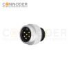 7/8 circular pre - molded plug connector, 3/4/5/6 PIN male, wire - welding type