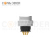 7/8 circular pre - molded plug connector, 3/4/5/6 PIN male, wire - welding type