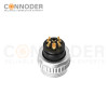 7/8 circular pre - molded plug connector, 3/4/5/6 PIN male, wire - welding type