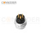 7/8 circular pre - molded plug connector, 3/4/5/6 PIN male, wire - welding type