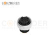 7/8 circular pre - molded plug connector, 3/4/5/6 PIN female, wire - welding type