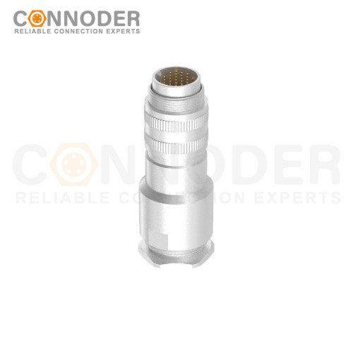 M16 circular connector male end - full metal housing, M16×0.75, PG13.5