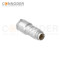 M16 circular connector male end - full metal housing, M16×0.75, PG13.5