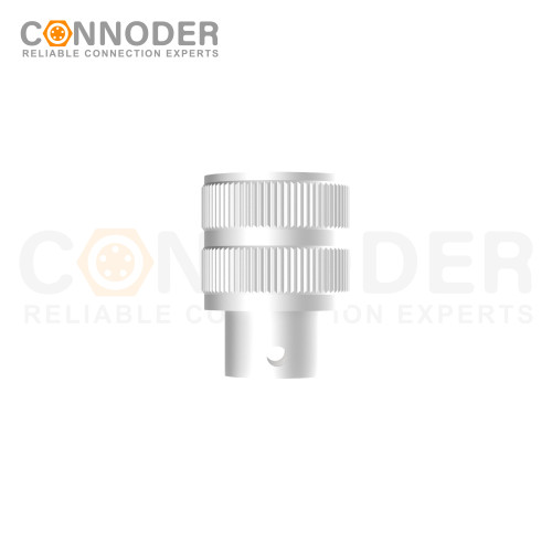 M16 connector right - angled pre - molded plug, 2 - 24 cores, female, long - welding type