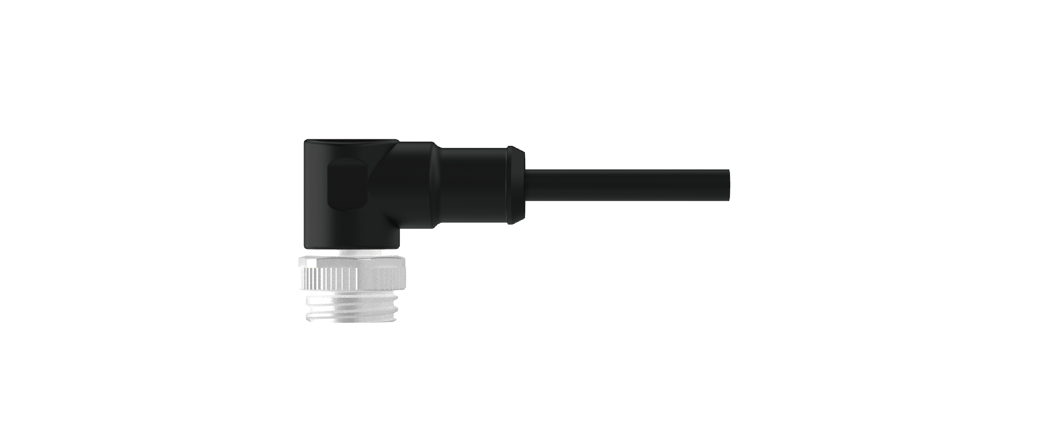 Male angled eight sevenths cable