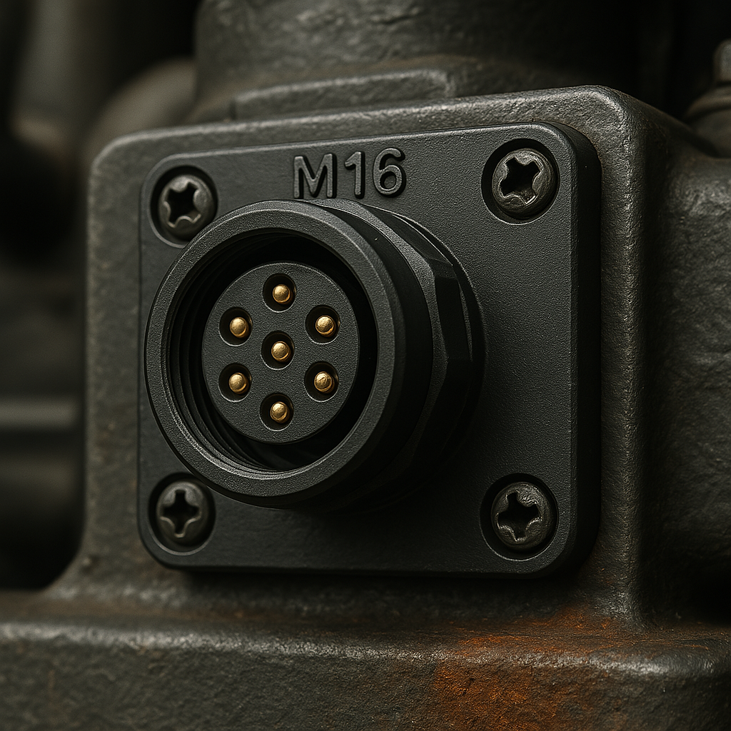 Connoder M16 circular plug connector