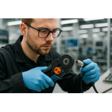 Key points of M16 connector terminal crimping technology