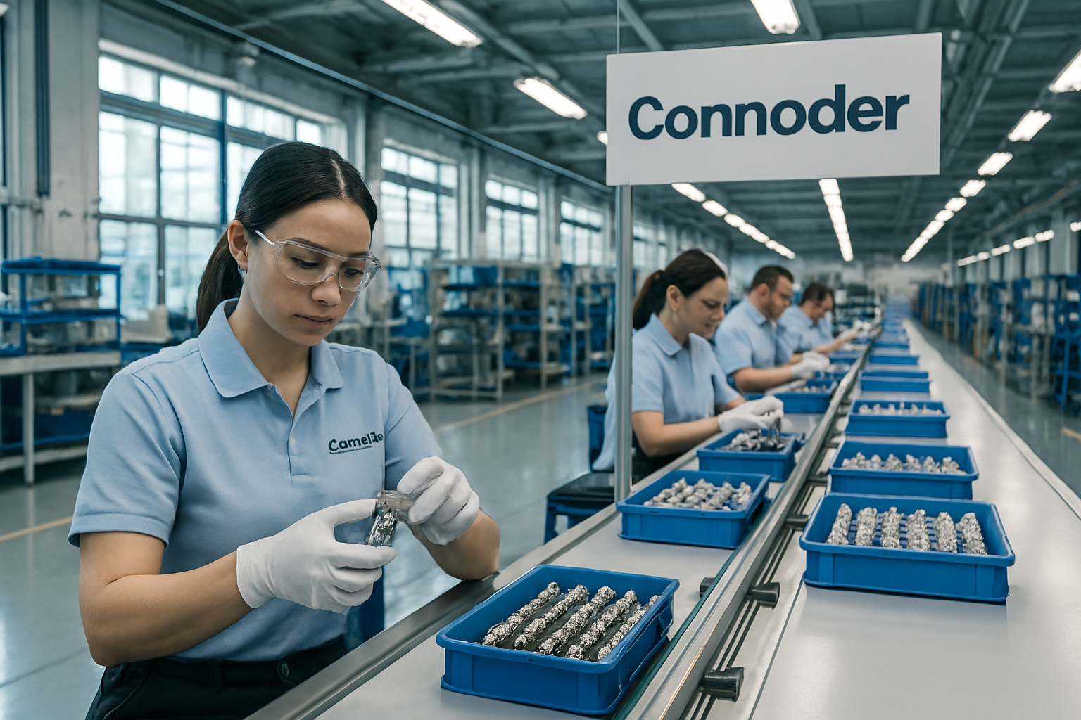 Connoder manufacturing and quality testing facility