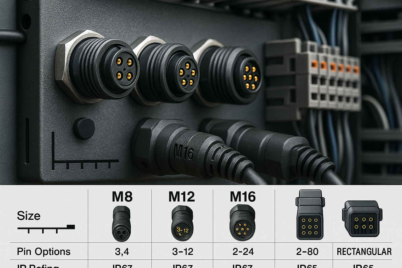 M16 connector working principle