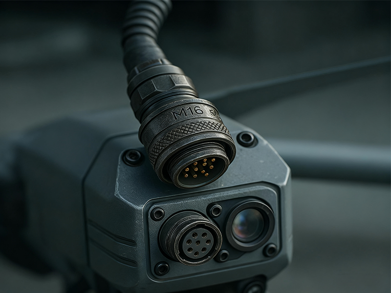 M16 circular connector in drone applications