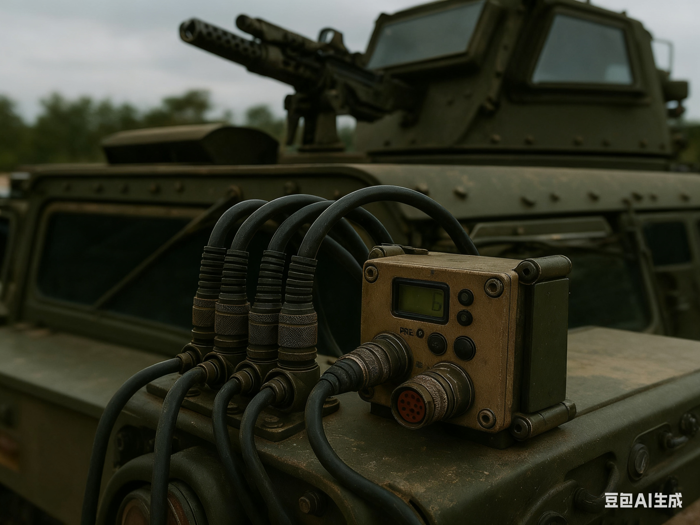 M16 circular connectors in the application of armored vehicles