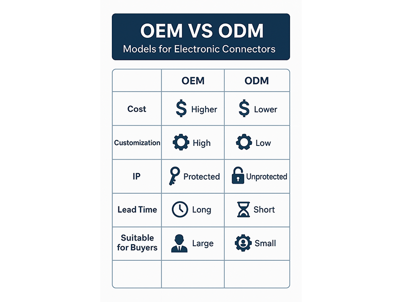 OEM and ODM product models of M16 circular connectors