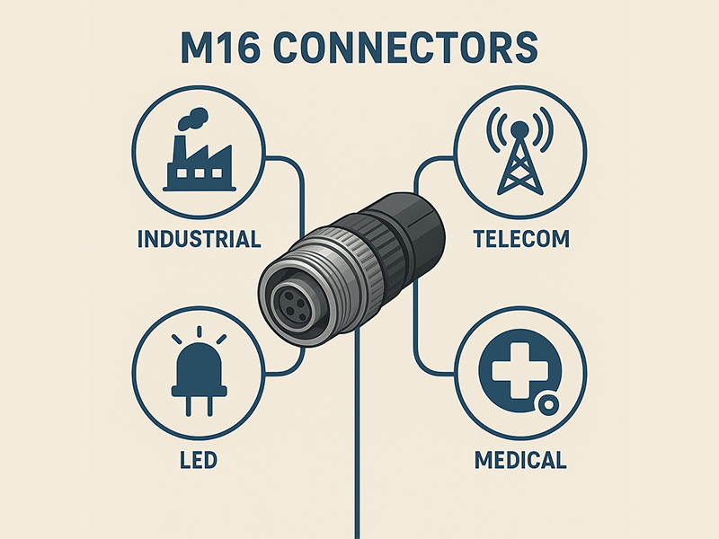 M16 Circular Connector Application