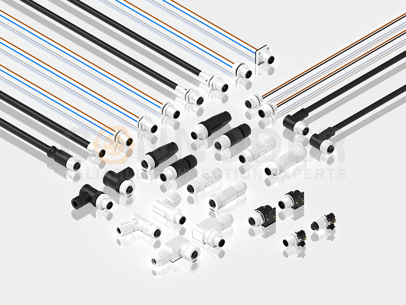 A Complete List of M12 Circular Connectors with A Coding for Sensors and Actuators