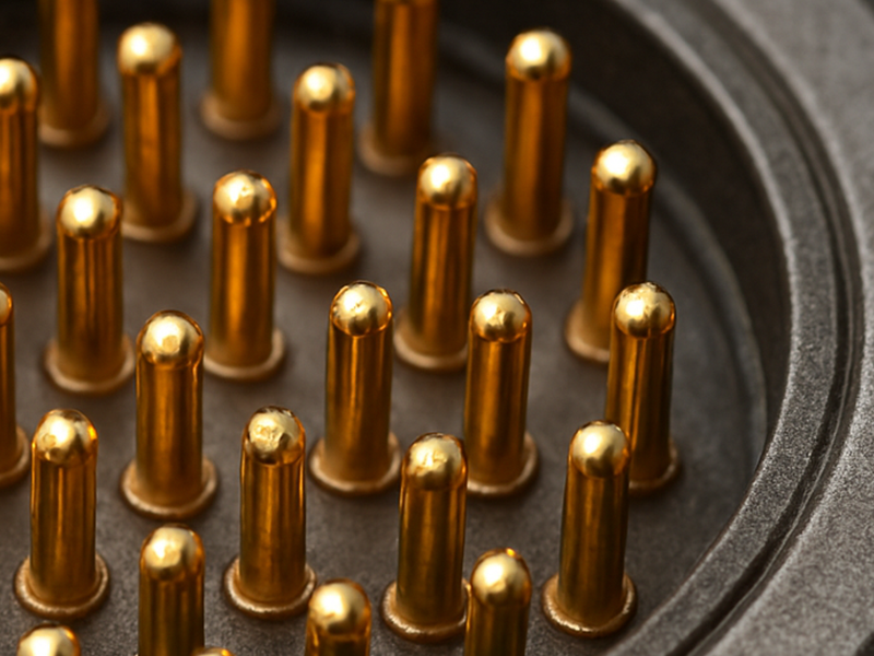 Circular connector multi - pin configuration