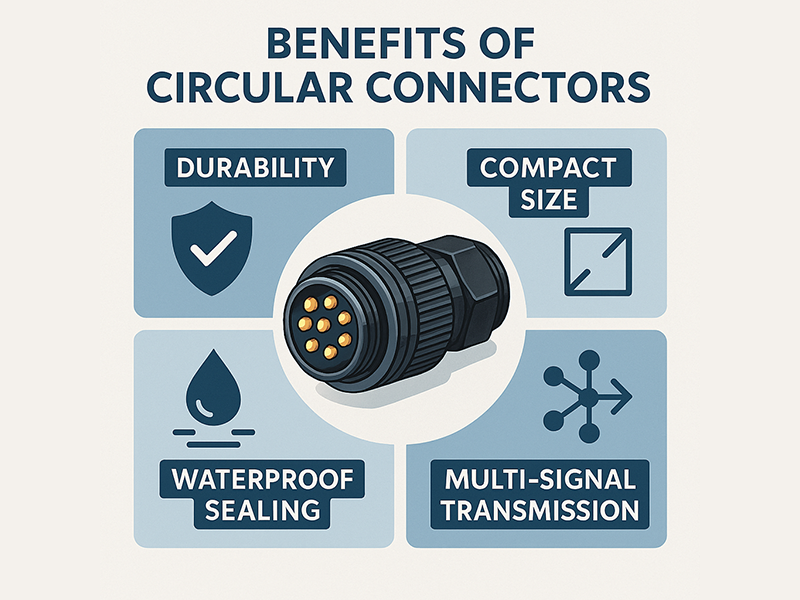 Advantages of circular connectors