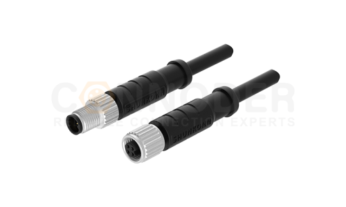 The M5 circular connector is one of the three common applications in the fields of automation and robotics