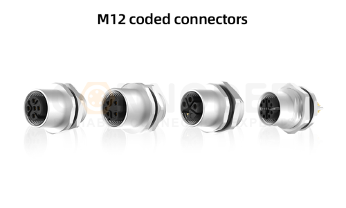 What does the coding on M12 connectors mean?