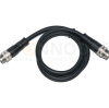 How is an integrated injection-molded circular connector manufactured?