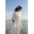 Linen Dress, Resort Style Dresses | Medium-Length Cotton Linen | For Beach, Traveling Support OEM