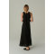 Linen Manufacturer|Customized Linen Midi Dress|Cotton & Linen Blend| OEM Customized