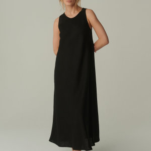 Linen Manufacturer|Customized Linen Midi Dress|Cotton & Linen Blend| OEM Customized