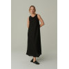 Linen Manufacturer|Customized Linen Midi Dress|Cotton & Linen Blend| OEM Customized