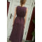 OEM Customized|Personalized Design Linen Midi Dress|Cotton & Linen Blend|Manufacturer
