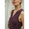 OEM Customized|Personalized Design Linen Midi Dress|Cotton & Linen Blend|Manufacturer