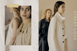 Today's "breezy feel" outfit is all about linen-inspired fashion!