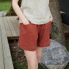 Customize Relaxed Linen Shorts with Elastic Waist Manufacturer | Linenwind