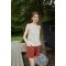 Worldwide Delivery|Linen Shorts|Cotton & Linen Blend|Customized Mass Production