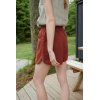 Customize Relaxed Linen Shorts with Elastic Waist Manufacturer | Linenwind