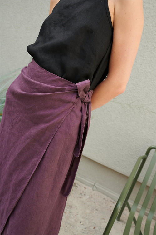 Factory direct|Linen bustier skirt|Cotton and linen pure natural material|Customized design