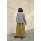 Brand customization|Linen bustier skirt|Mass production|Pure natural cotton and linen material