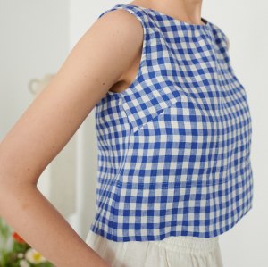 Customized wholesale|Linen Sleeveless Vest|Cotton and linen pure natural material|OEM service