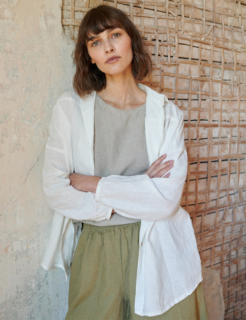 Wholesale Customized|Linen Shirt|Cotton & Linen Blend| OEM Service