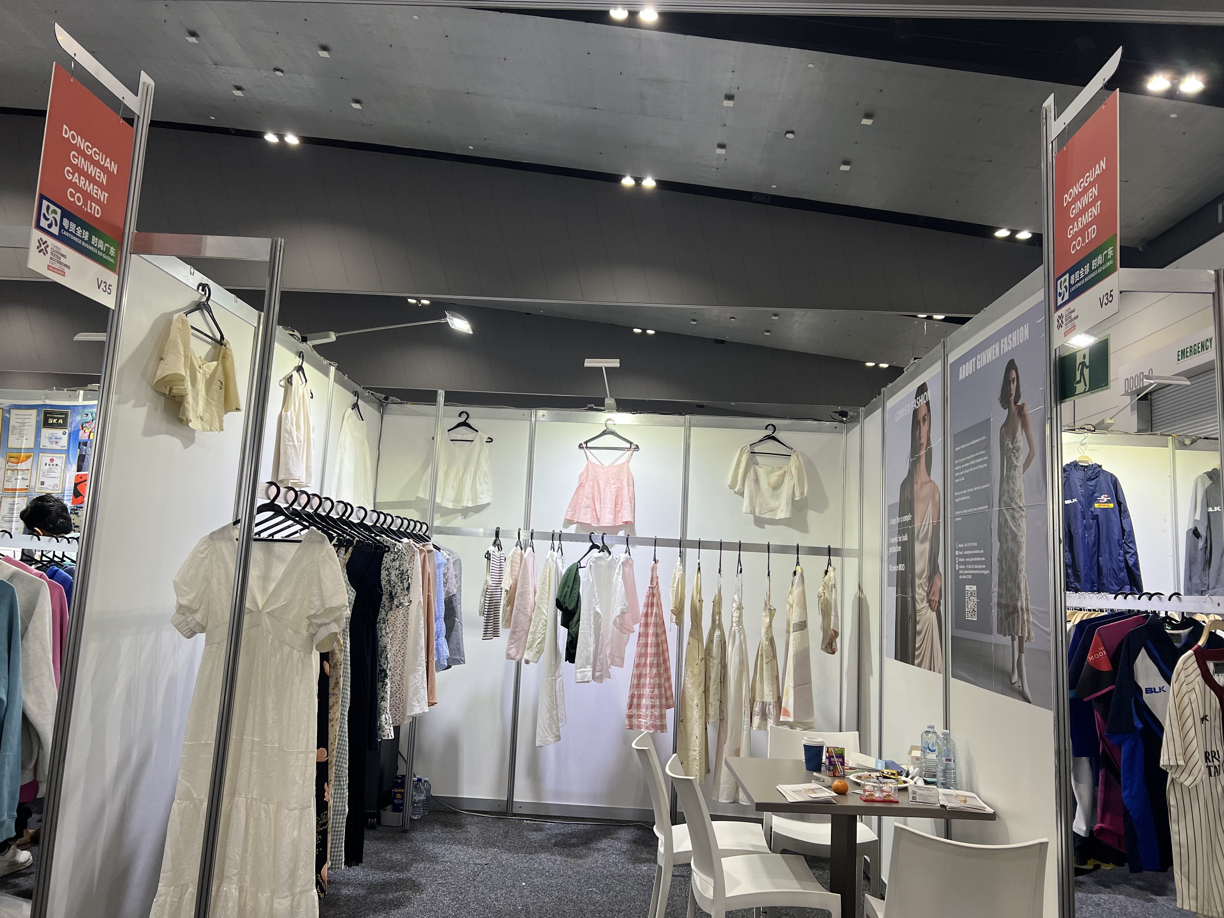 Apparel Exhibition Setup