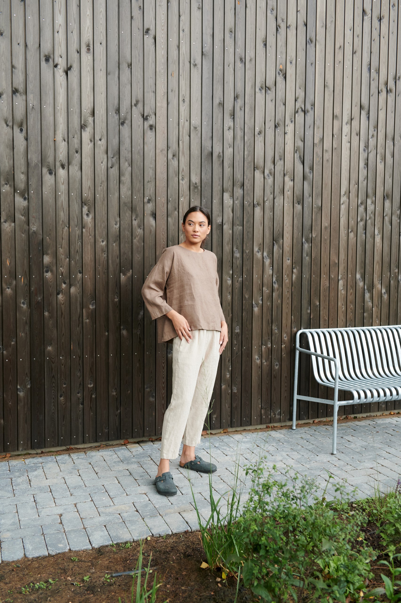 Seaside Vacation Linen Dress